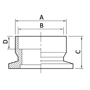 Coupling Body Brass