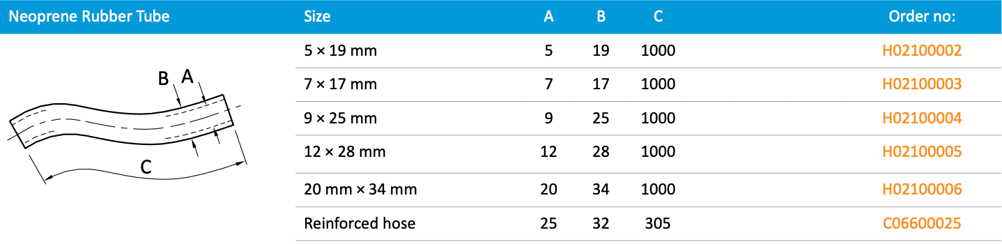 Neoprene Rubber Tube